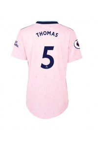 Arsenal Thomas Partey #5 Voetbaltruitje 3e tenue Dames 2022-23 Korte Mouw